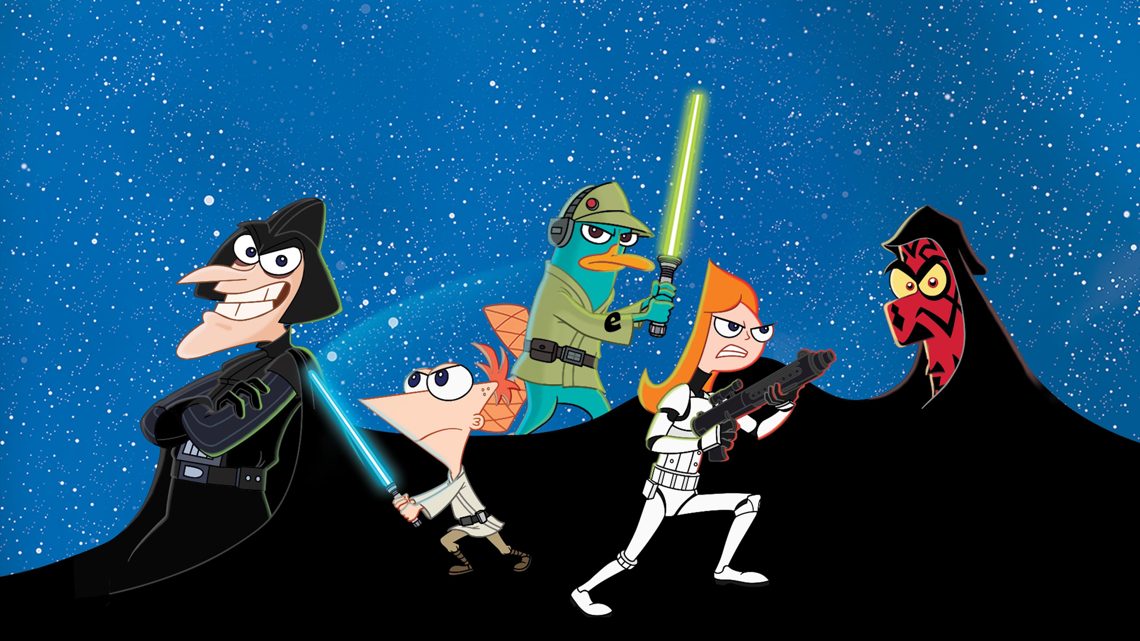 Backdrop for Phineas and Ferb: Star Wars