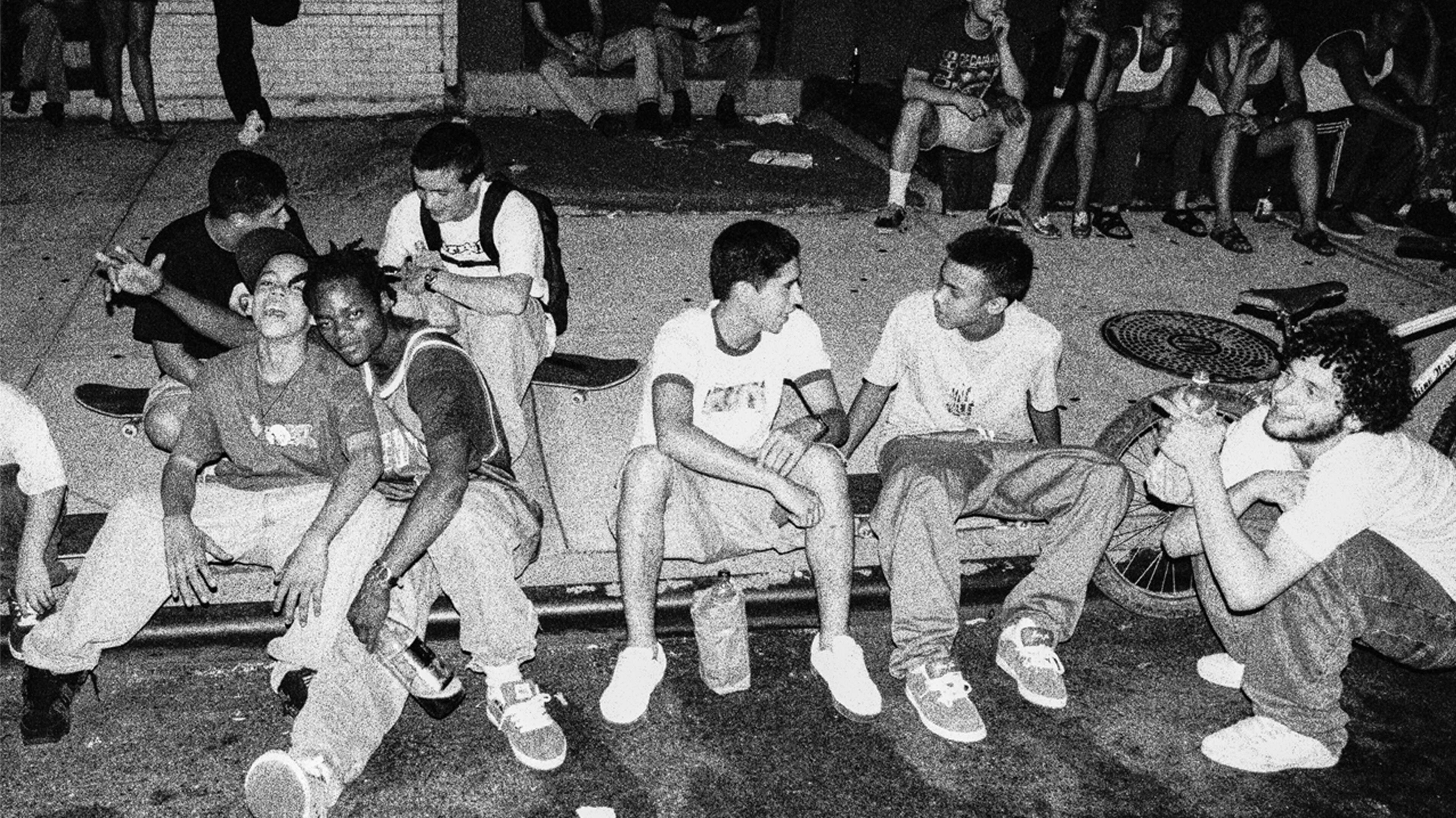 Backdrop for All the Streets Are Silent: The Convergence of Hip Hop and Skateboarding (1987-1997)