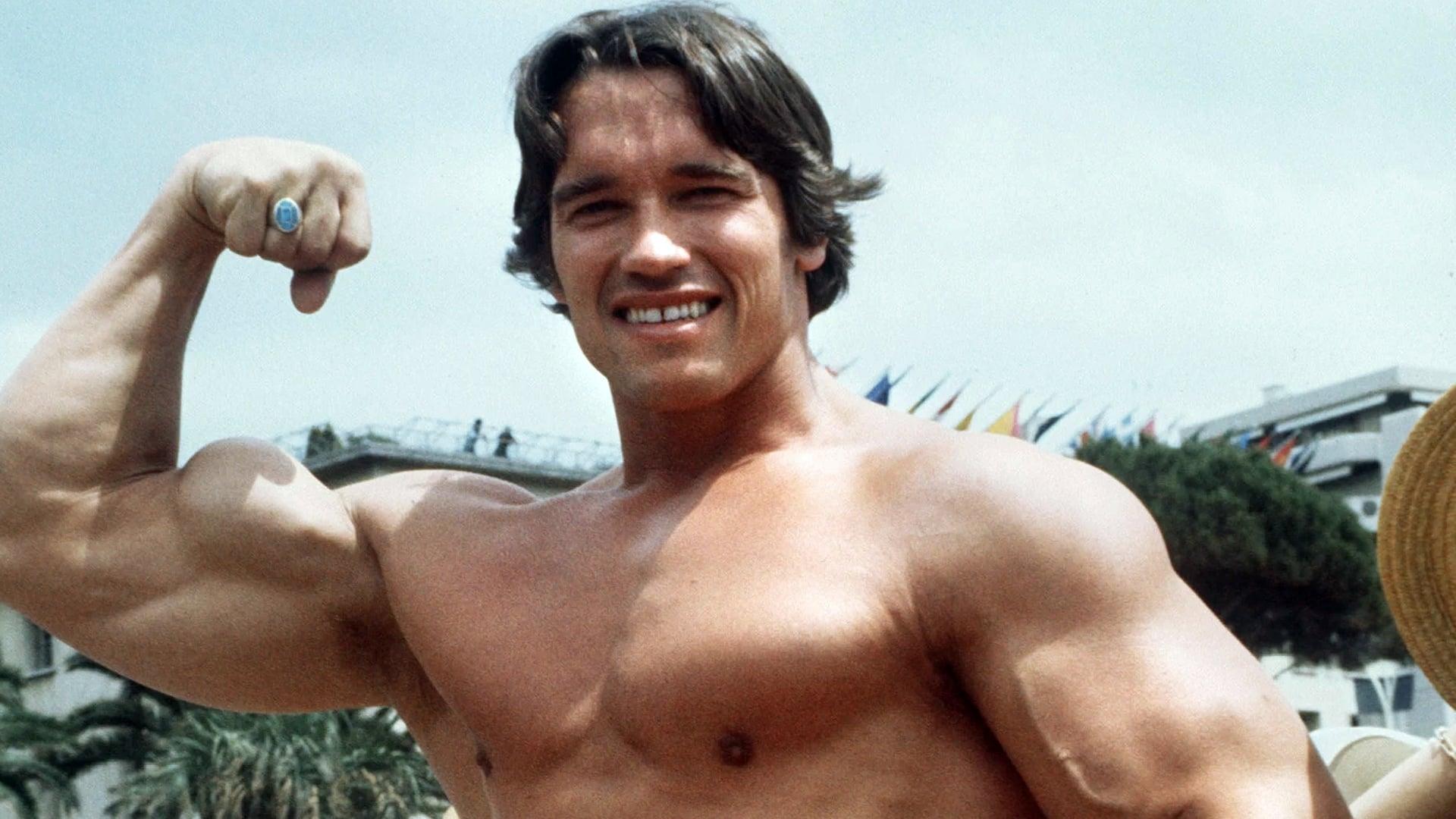 Backdrop for Raw Iron: The Making of 'Pumping Iron'