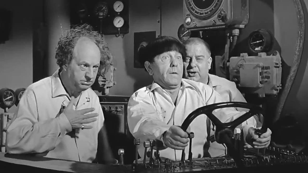 Backdrop for The Three Stooges in Orbit