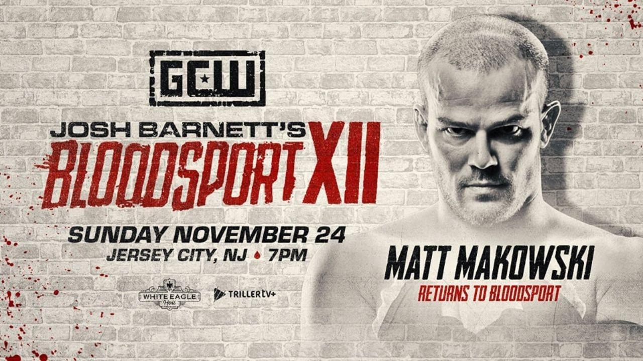 Backdrop for Josh Barnett's Bloodsport XII