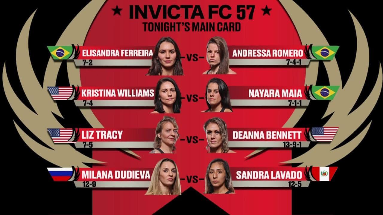 Backdrop for Invicta FC 57: Ferreira vs. Romero