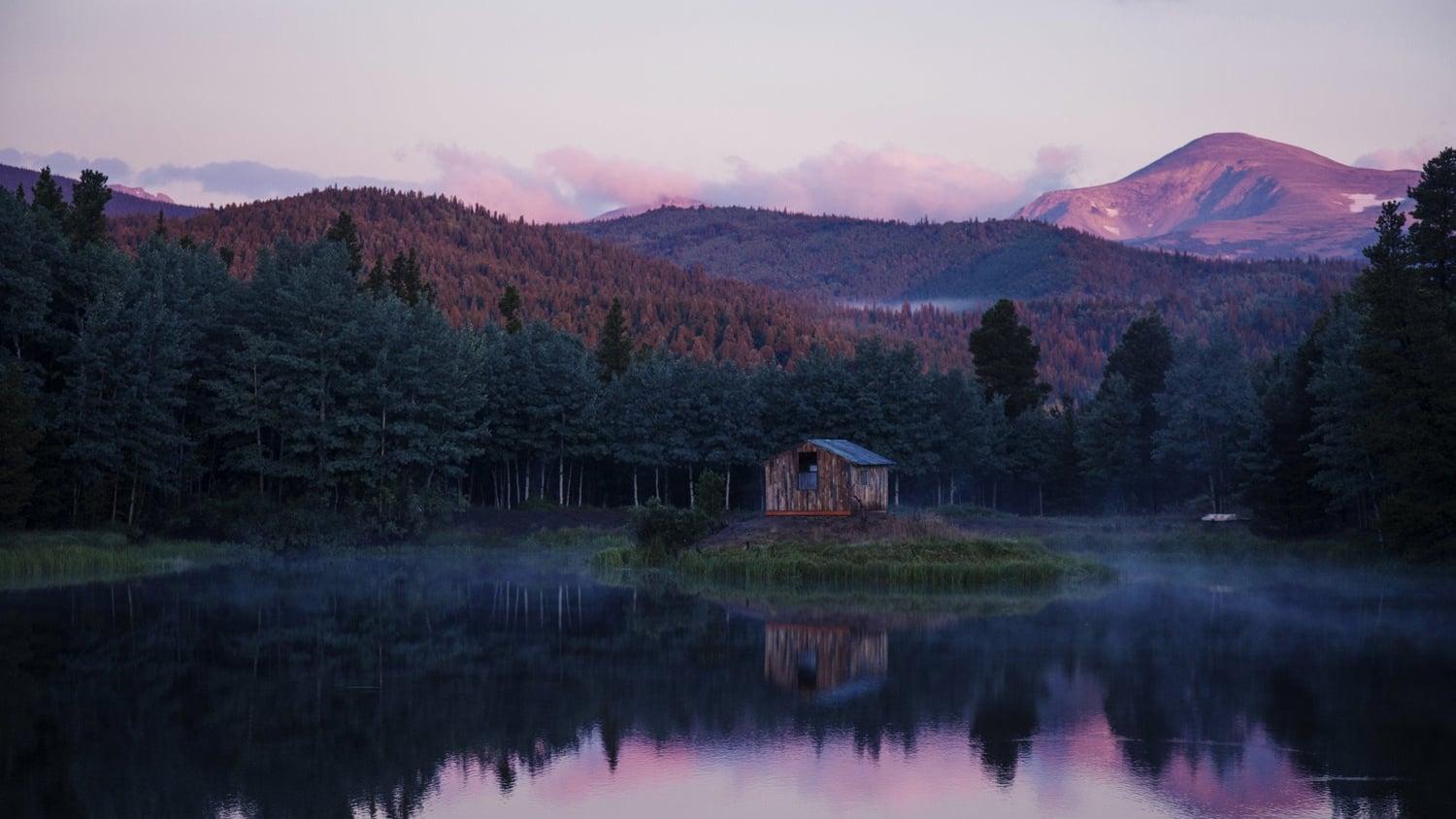 Backdrop for Walden: Life in The Woods