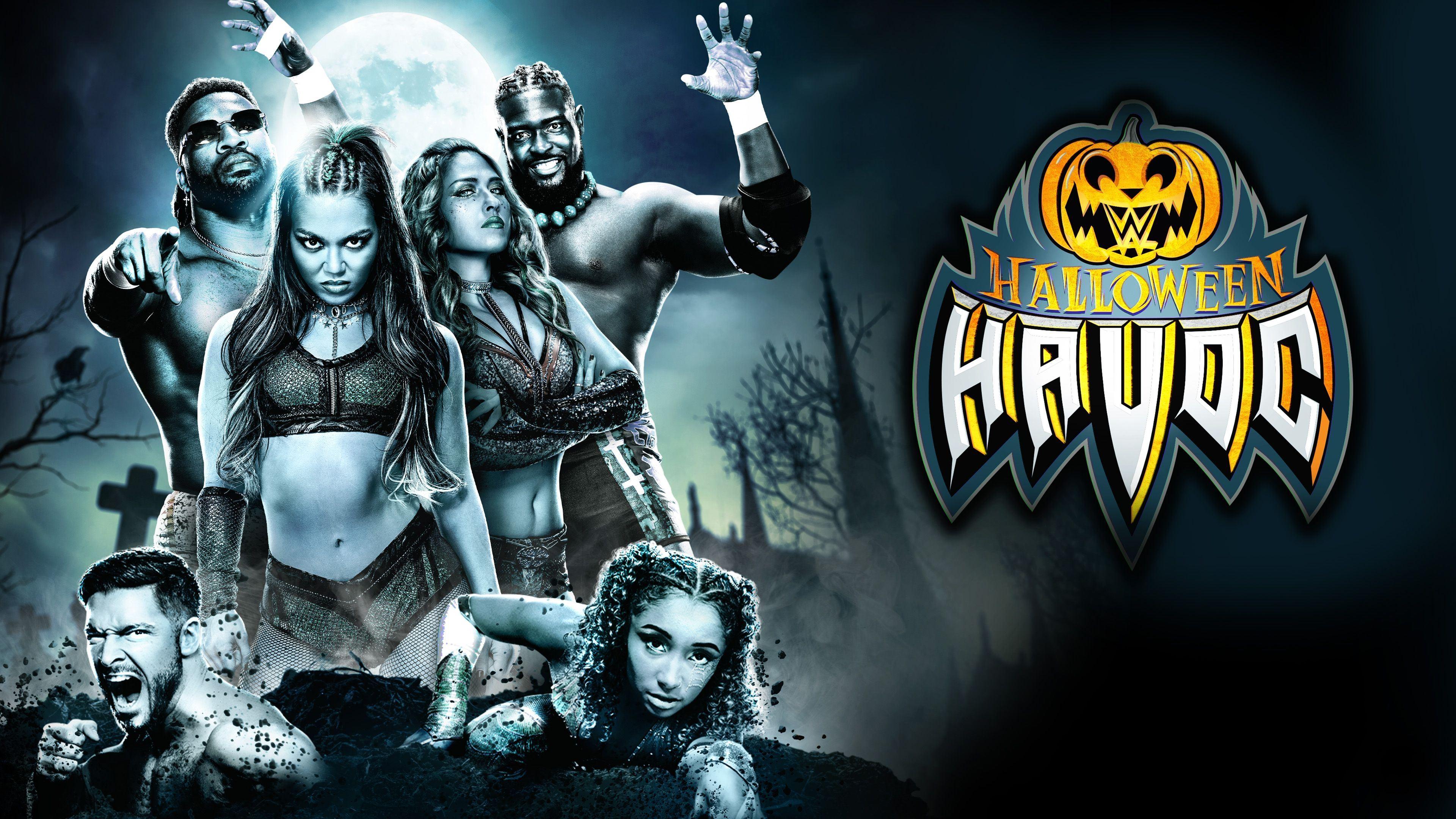 Backdrop for NXT Halloween Havoc 2024