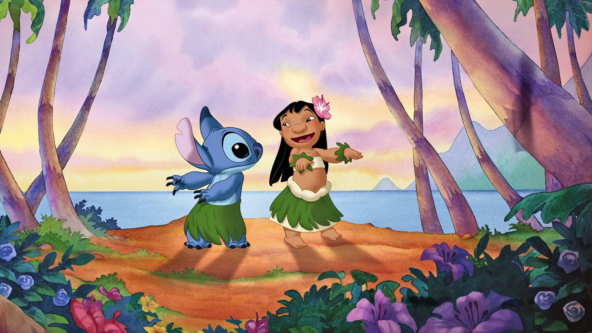 Backdrop for Lilo & Stitch