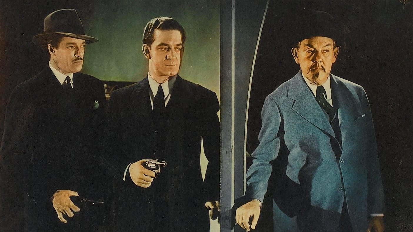 Backdrop for Charlie Chan in The Chinese Cat