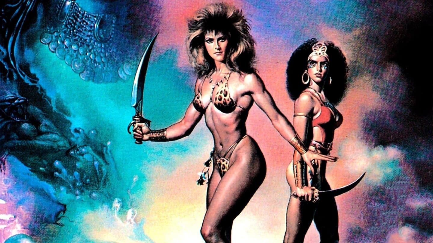 Backdrop for Barbarian Queen II: The Empress Strikes Back