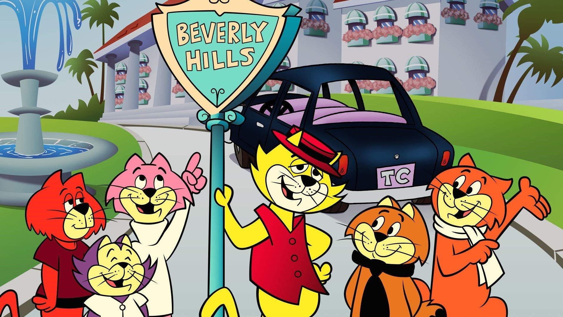 Backdrop for Top Cat and the Beverly Hills Cats