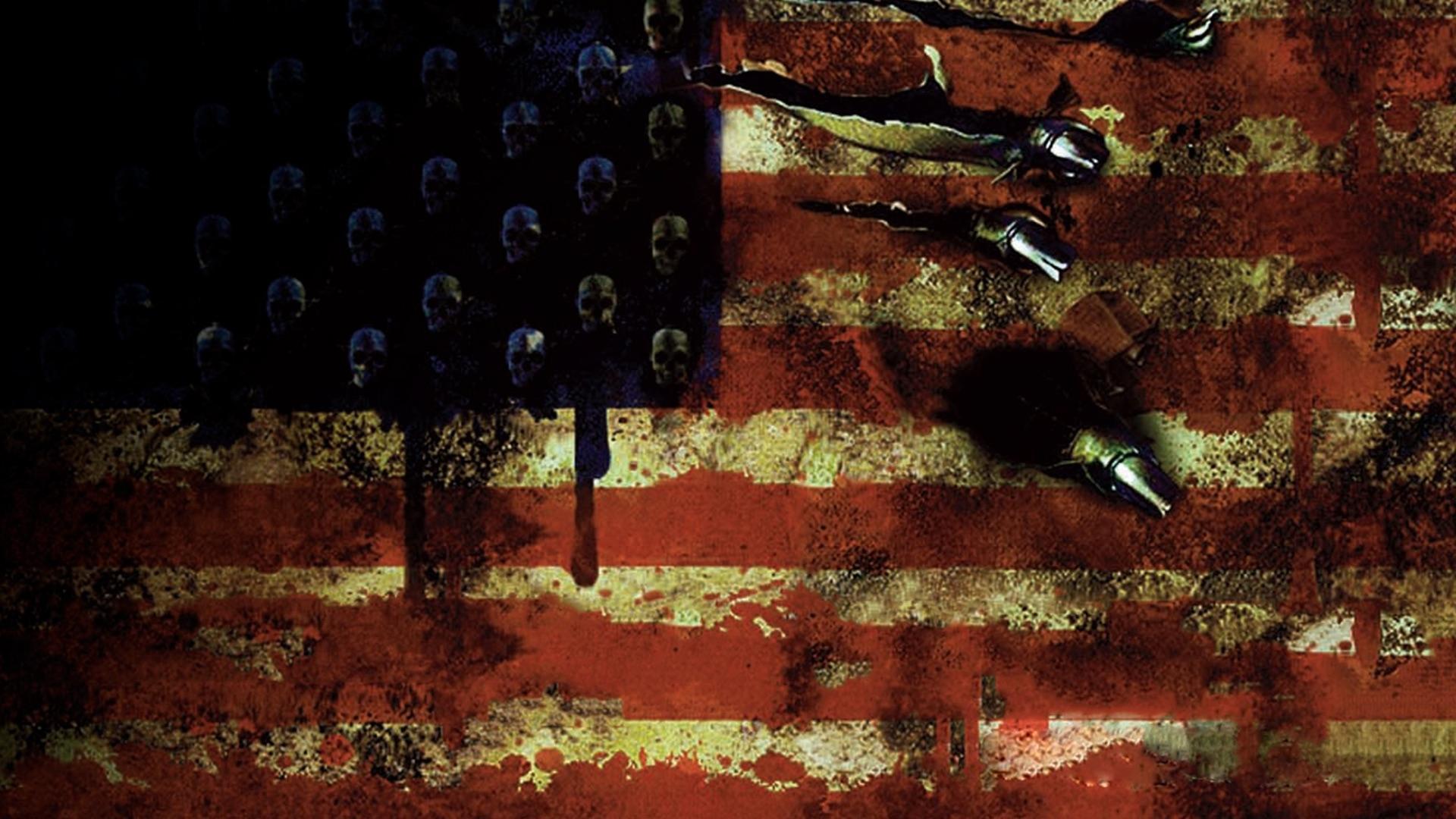 Backdrop for Nightmares in Red, White and Blue