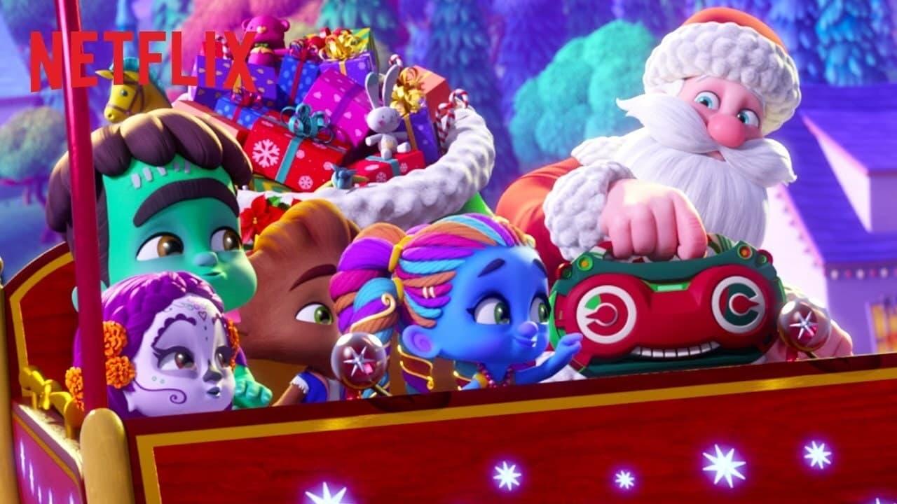 Backdrop for Super Monsters: Santa's Super Monster Helpers