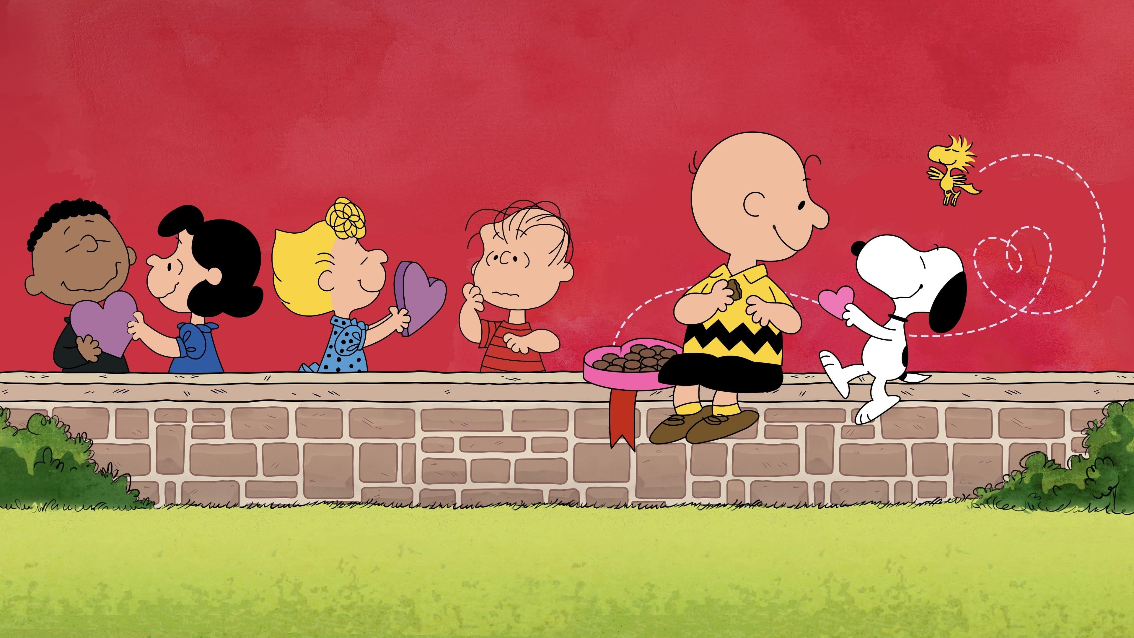 Backdrop for Be My Valentine, Charlie Brown