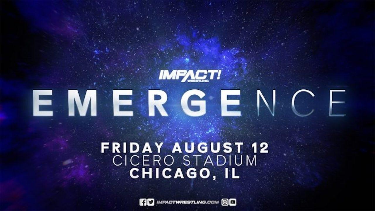 Backdrop for IMPACT Wrestling: Emergence 2022