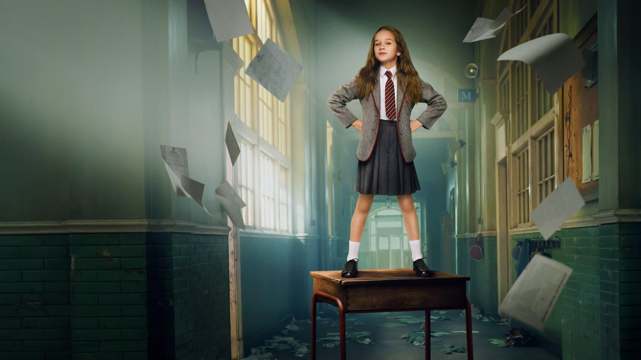 Backdrop for Roald Dahl's Matilda the Musical