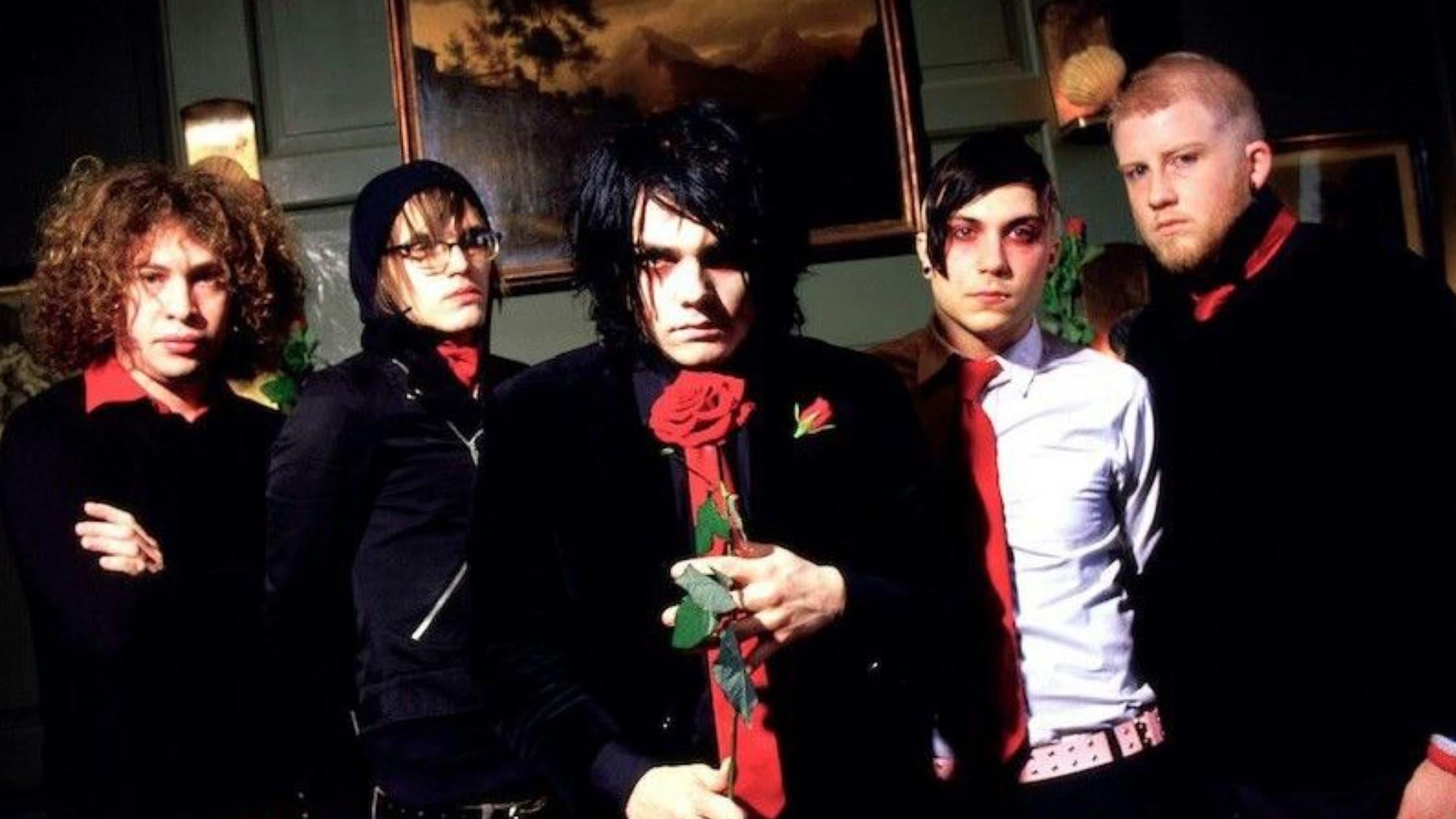 Backdrop for My Chemical Romance: Life on the Murder Scene