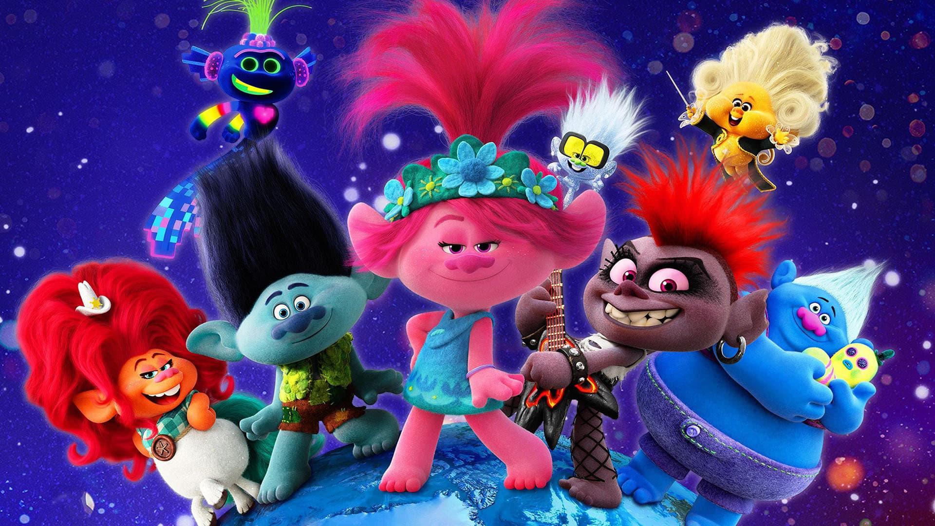 Backdrop for Trolls World Tour