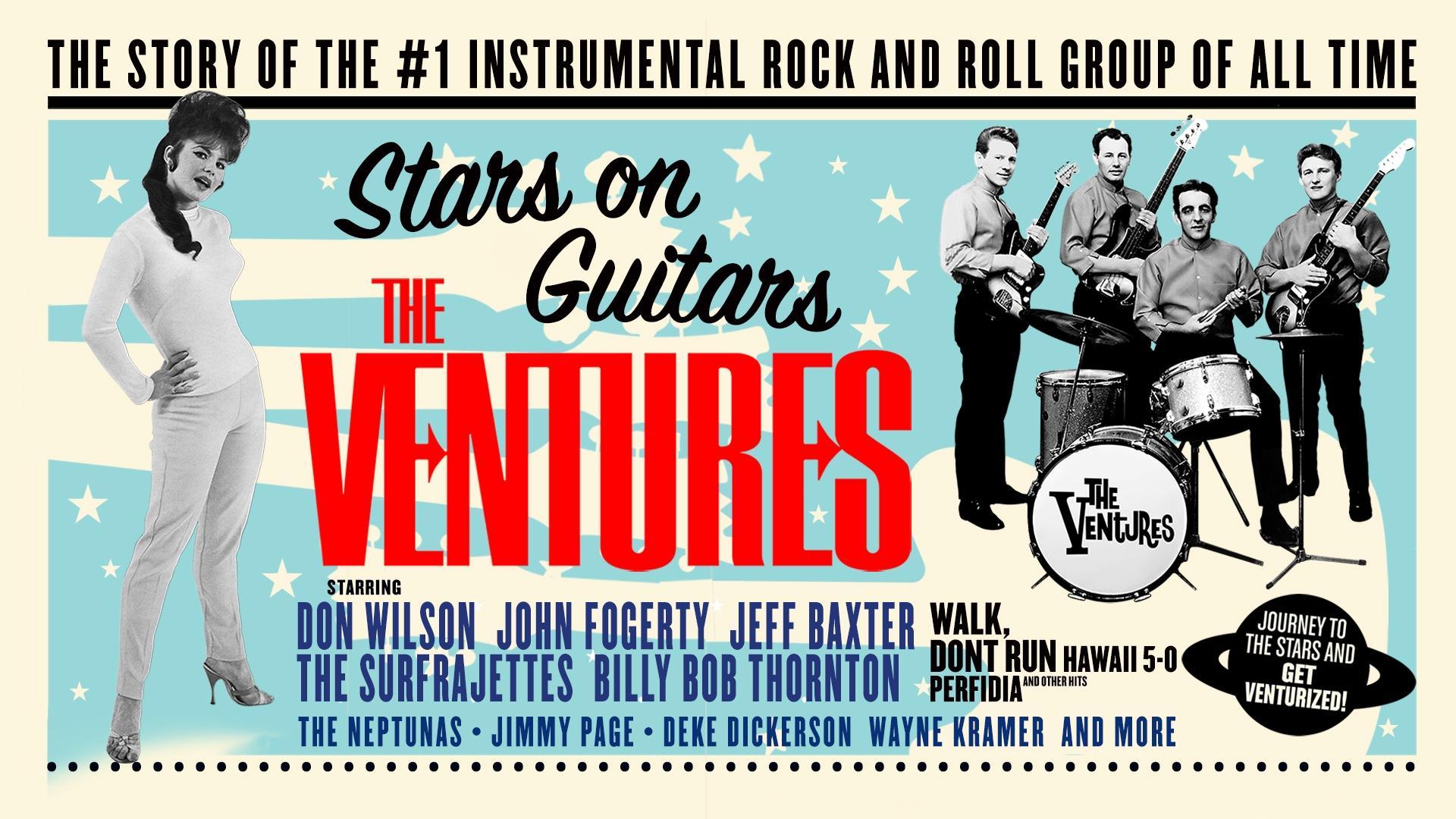 Backdrop for The Ventures: Stars on Guitars