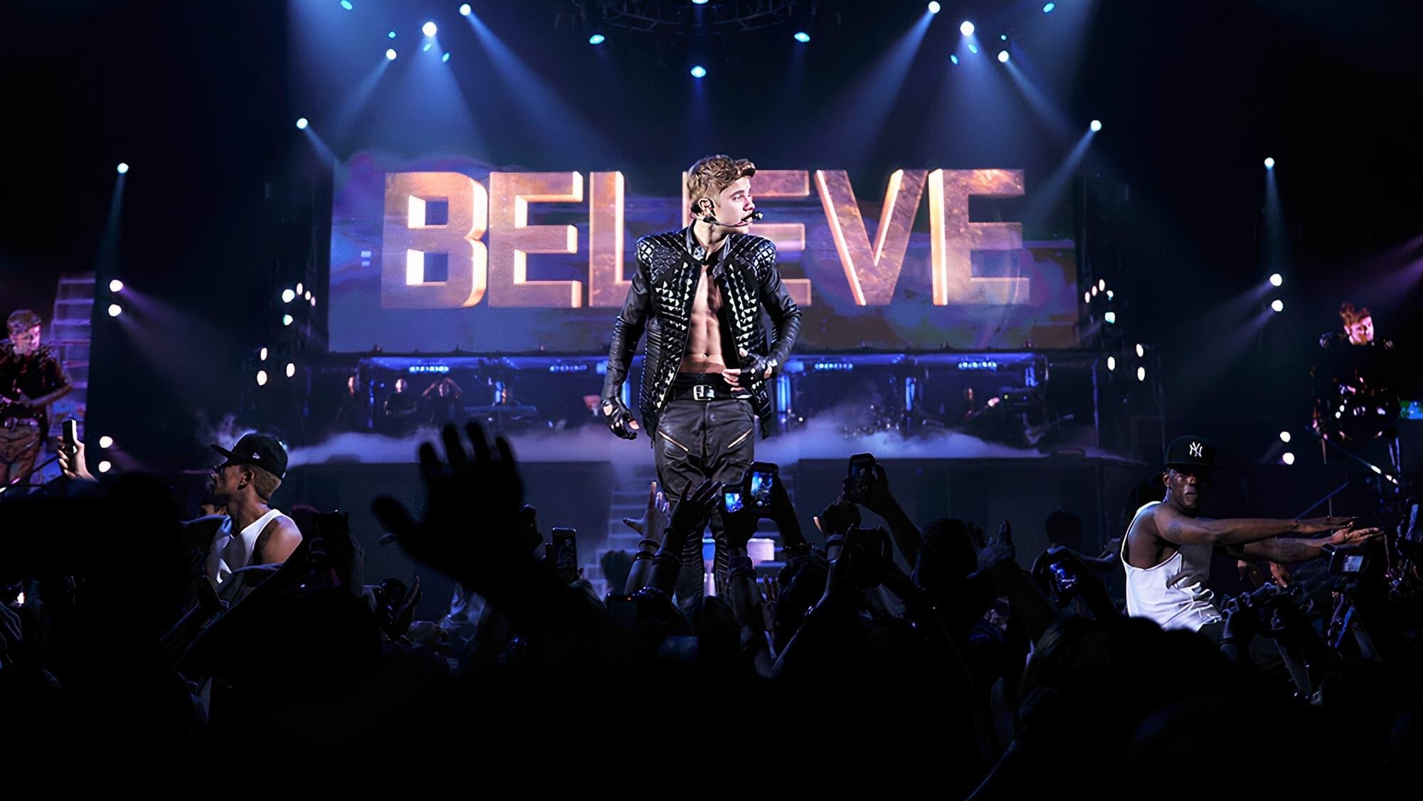 Backdrop for Justin Bieber's Believe