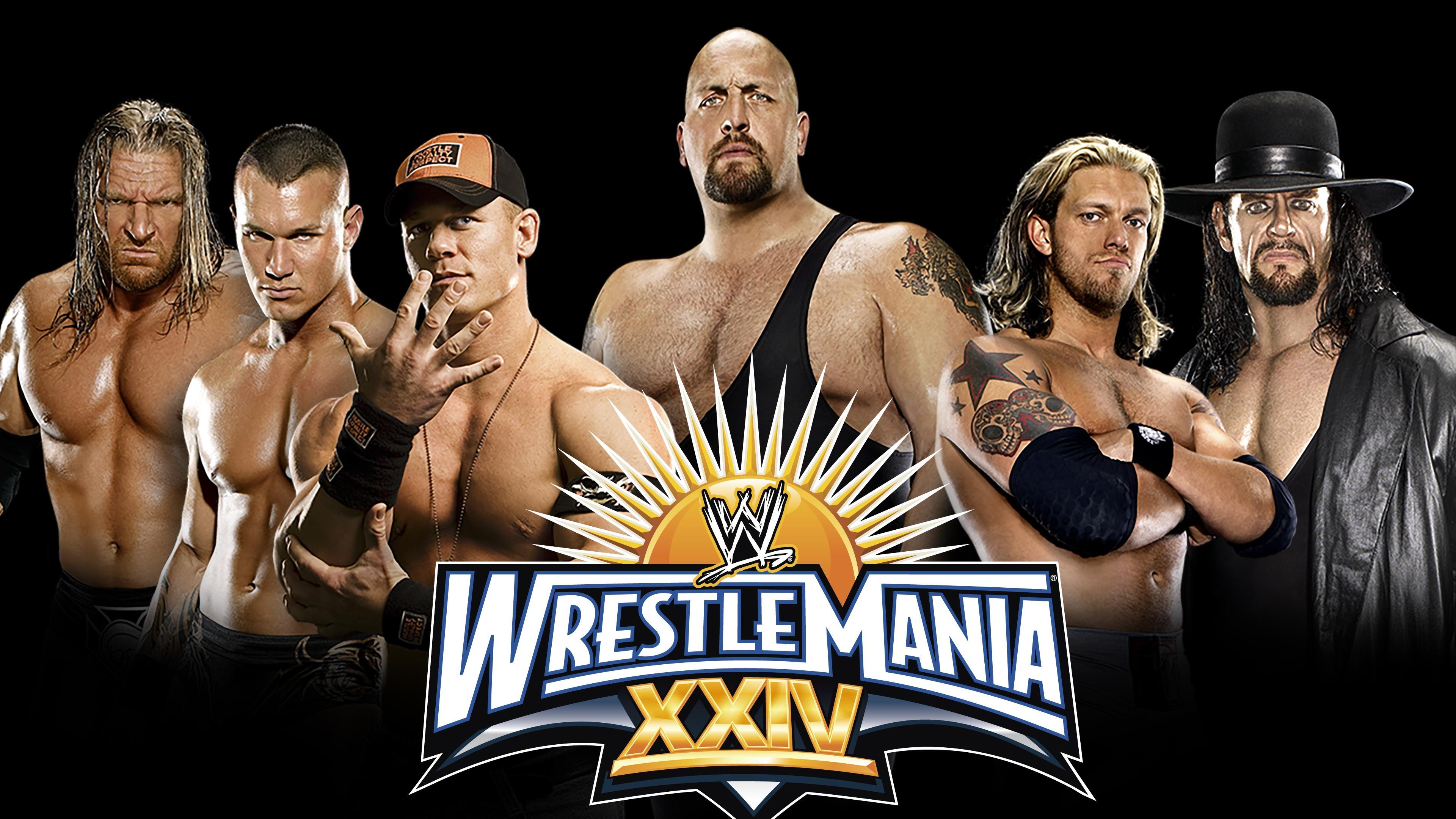 Backdrop for WWE WrestleMania XXIV