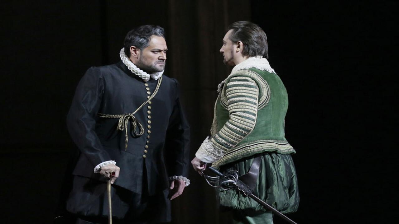 Backdrop for The Metropolitan Opera: Don Carlos